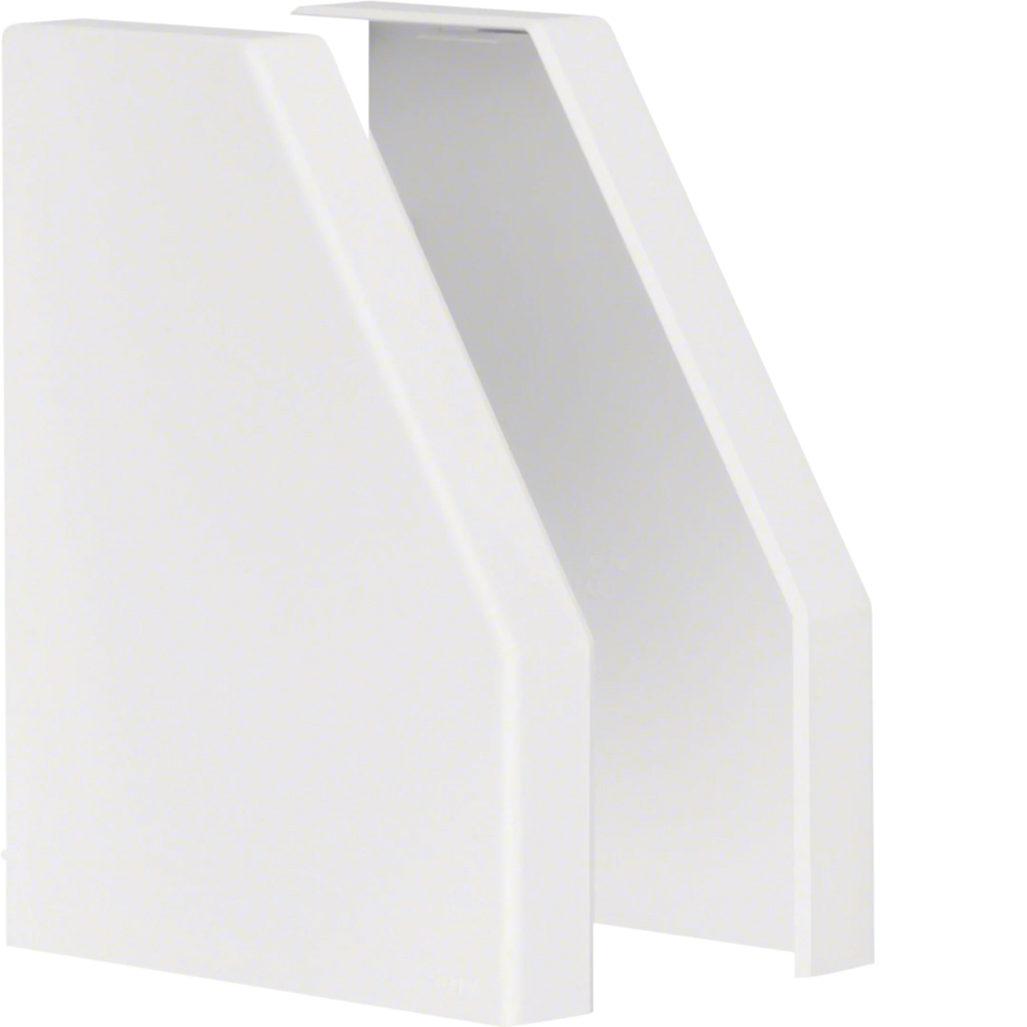 Endstück Paar schnittkaschierend zu Rangierkanal RK 190x150mm reinweiß | Hager