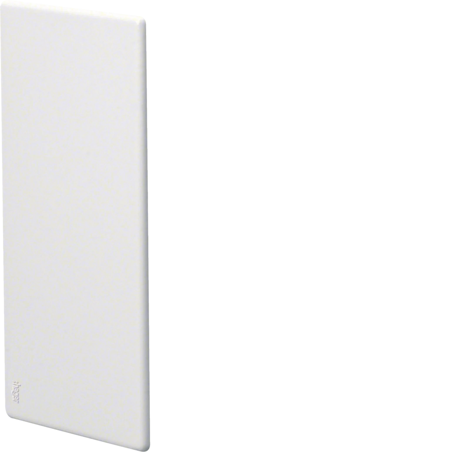 Endstück zu BRA 70x130mm aus Zink-Druckguß in reinweiß | Hager