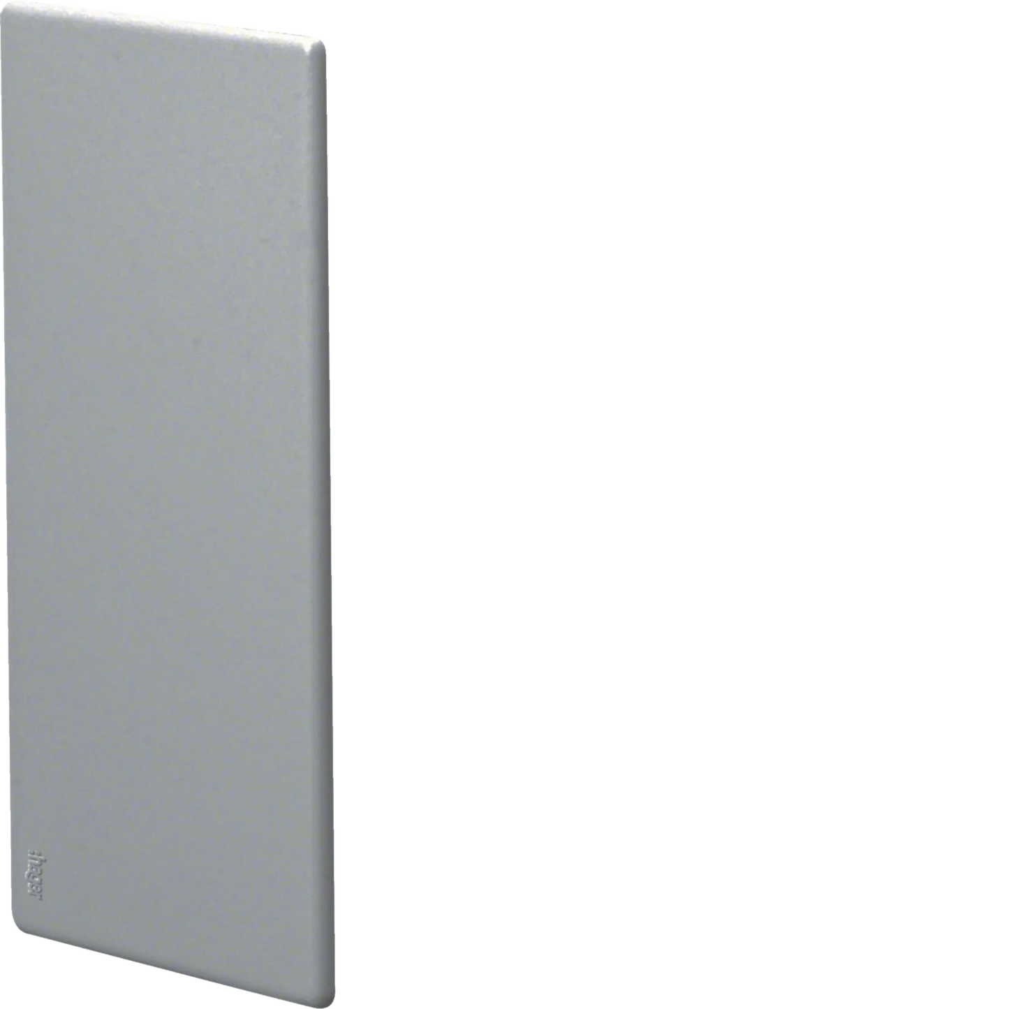 Endstück zu BRA 70x130mm aus Zink-Druckguß lackiert alu | Hager