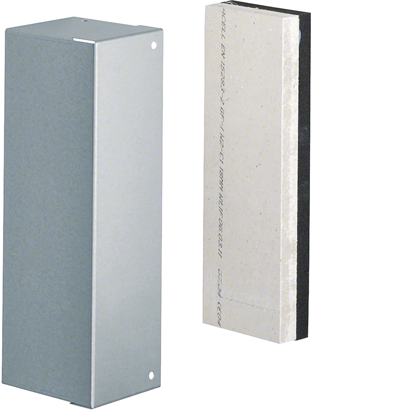 Endstück zu Brandschutzkanal FWK 30 Rauchdichtheit I90 50x210mm verzinkt | Hager