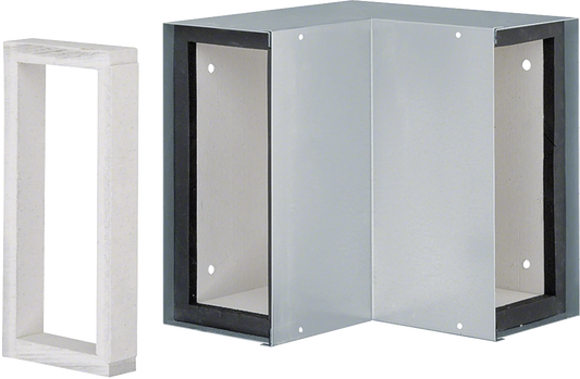 Inneneck zu Brandschutzkanal FWK 30 Rauchdichtheit I90 100x260mm verzinkt | Hager