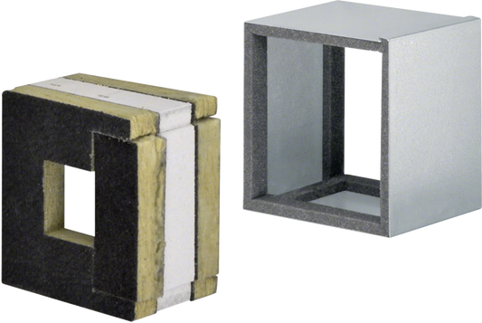 Längenanpassstück zu FWK 90 Funktionserhalt E60/E30 50x60mm verzinkt | Hager