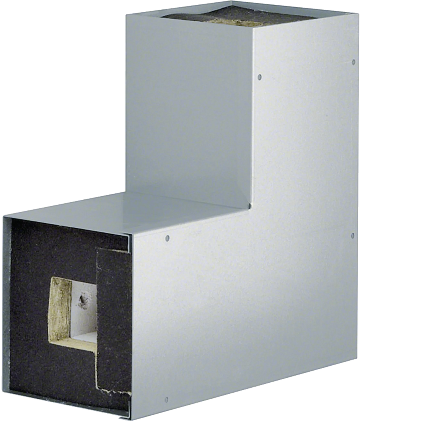 Flachwinkel zu Brandschutzkanal FWK 90 Funktionserhalt E60/E30 50x60mm verzinkt | Hager