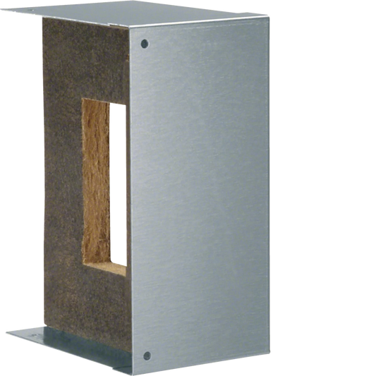 Endstück zu Brandschutzkanal FWK 90 Funktionserhalt E60/E30 50x110mm verzinkt | Hager