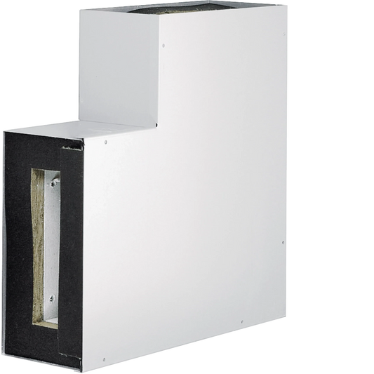 Flachwinkel zu Brandschutzkanal FWK 90 Funktionserhalt E60/E30 50x210mm vweiß | Hager