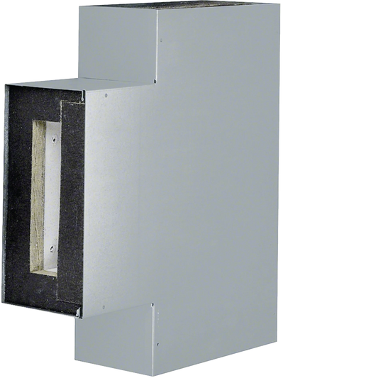 T-Stück zu Brandschutzkanal FWK 90 Funktionserhalt E60/E30 50x210mm verzinkt | Hager
