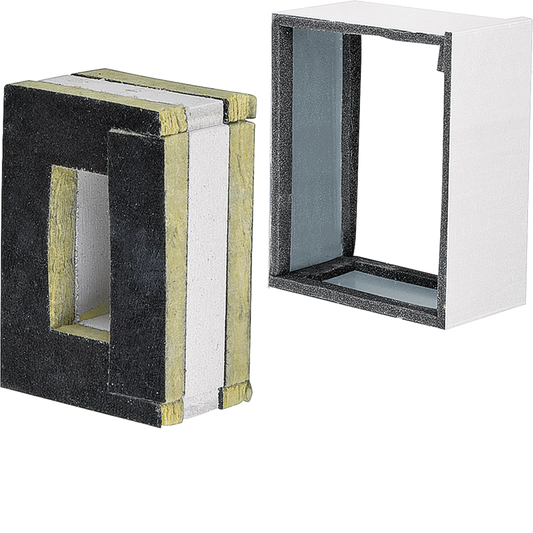 Längenanpassstück zu FWK 90 Funktionserhalt E90/E30 100x160mm verkehrsweiß | Hager