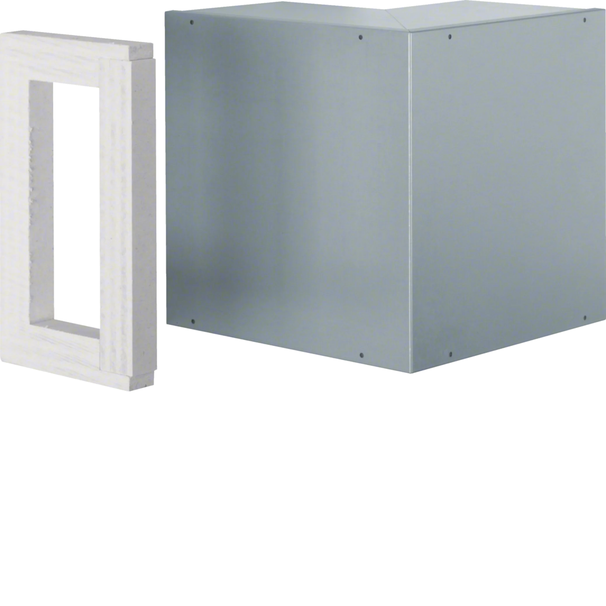 Außeneck zu Brandschutzkanal FWK 90 Funktionserhalt E90/E30 100x160mm verzinkt | Hager
