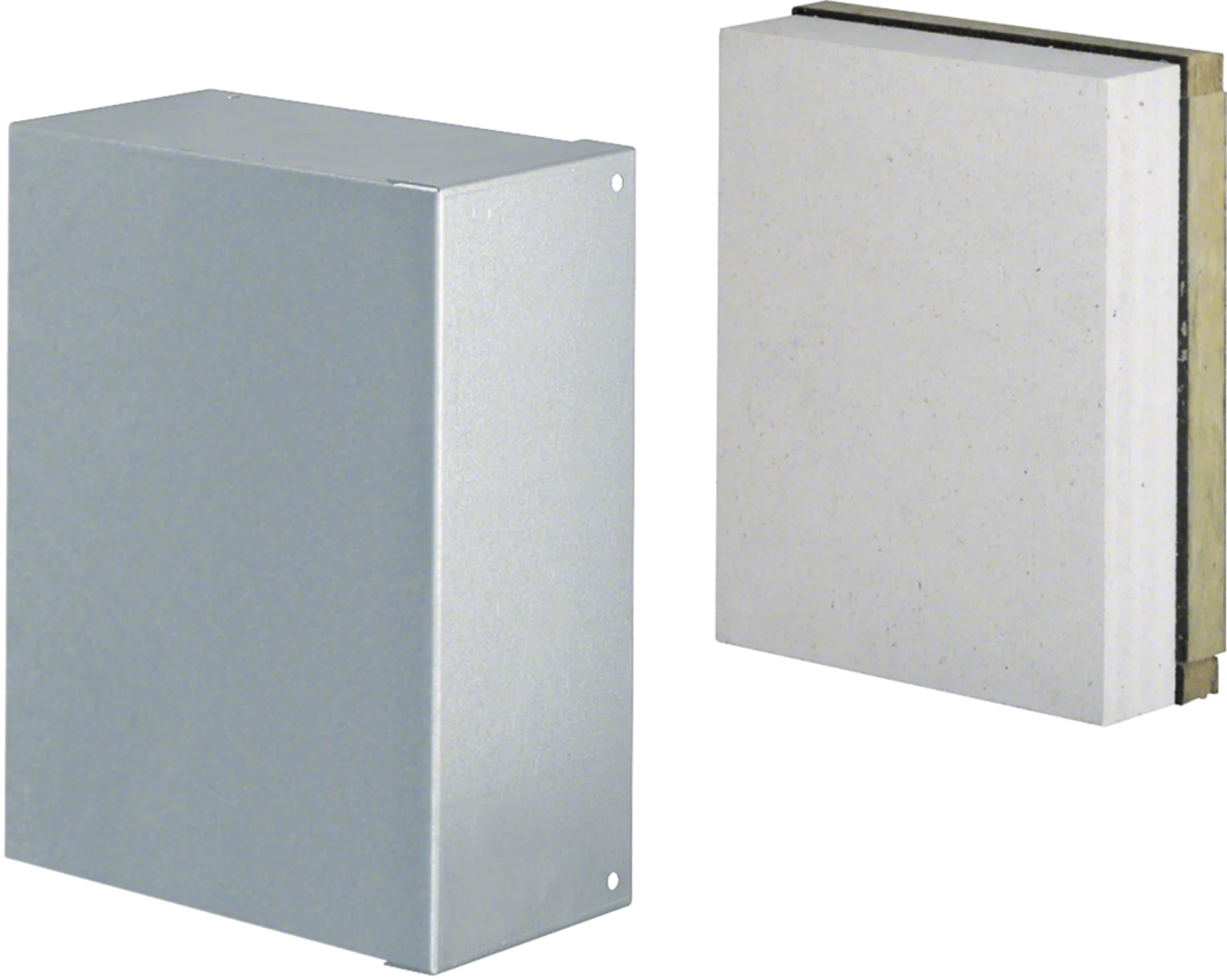 Endstück zu Brandschutzkanal FWK 90 Funktionserhalt E90/E30 100x160mm verzinkt | Hager