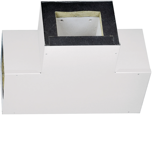 T-Stück zu Brandschutzkanal FWK 90 Funktionserhalt E90/E30 100x160mm vweiß | Hager