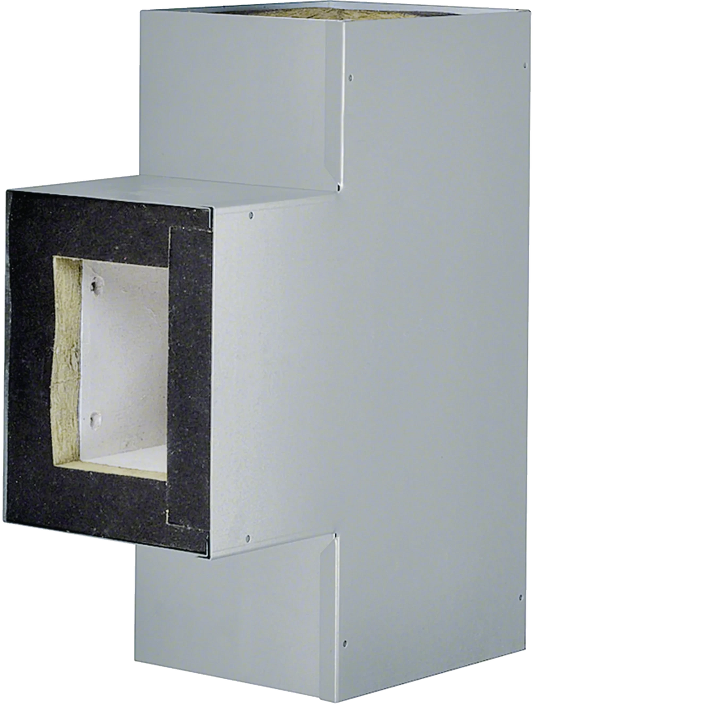 T-Stück zu Brandschutzkanal FWK 90 Funktionserhalt E90/E30 100x160mm verzinkt | Hager
