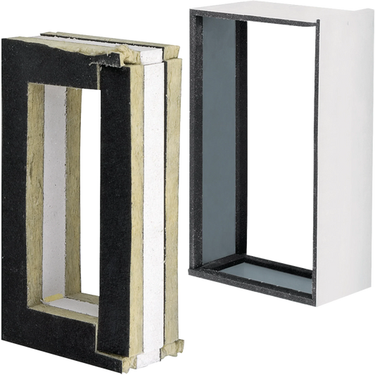 Längenanpassstück zu FWK 90 Funktionserhalt E90/E30 100x260mm verkehrsweiß | Hager