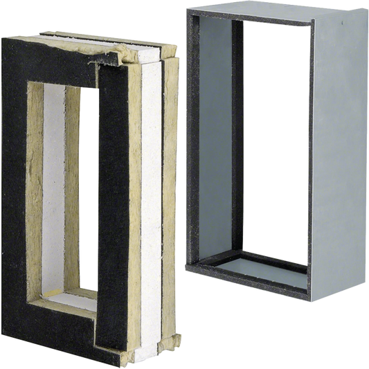 Längenanpassstück zu FWK 90 Funktionserhalt E90/E30 100x260mm verzinkt | Hager