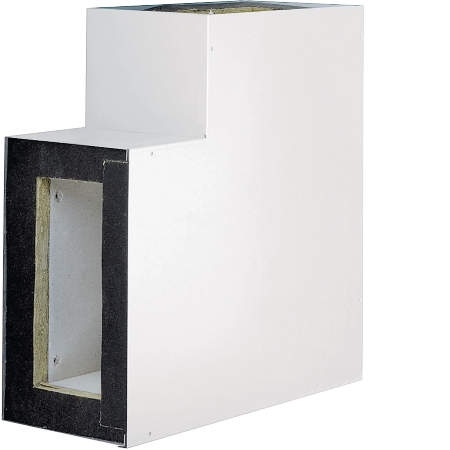 Flachwinkel Brandschutzkanal FWK 90 Funktionserhalt E90/E30 100x260mm vweiß | Hager