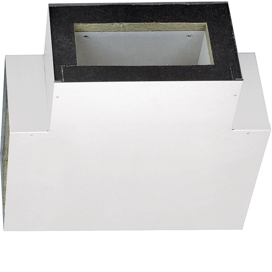 T-Stück zu Brandschutzkanal FWK 90 Funktionserhalt E90/E30 100x260mm vweiß | Hager