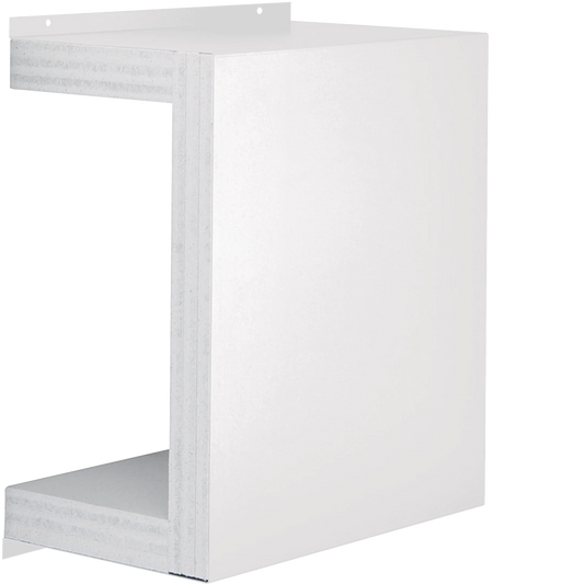 Schiebemuffe Brandschutzkanal FWK 90 Funktionserhalt E90/E30 100x260mm vweiß | Hager
