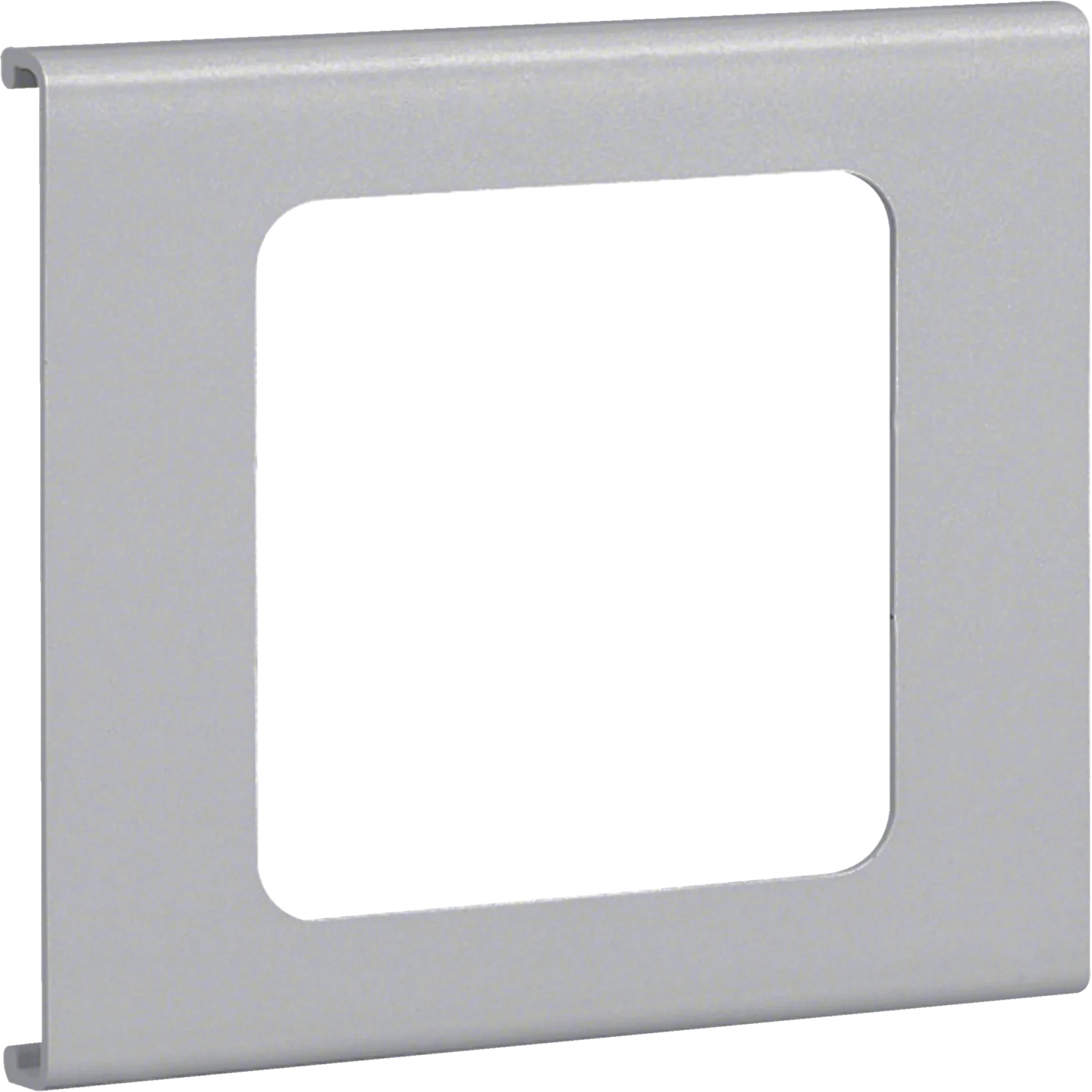 Blende 1-fach R7 für UP-Einsatz mit Rahmen PVC zu FB Oberteil 110mm steingrau | Hager