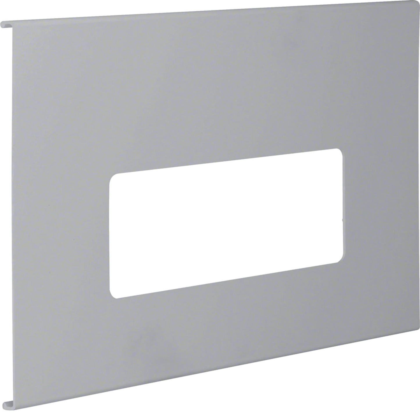 Blende 3-fach R7 für UP-Einsatz mit Rahmen PVC zu FB Oberteil 230mm steingrau | Hager