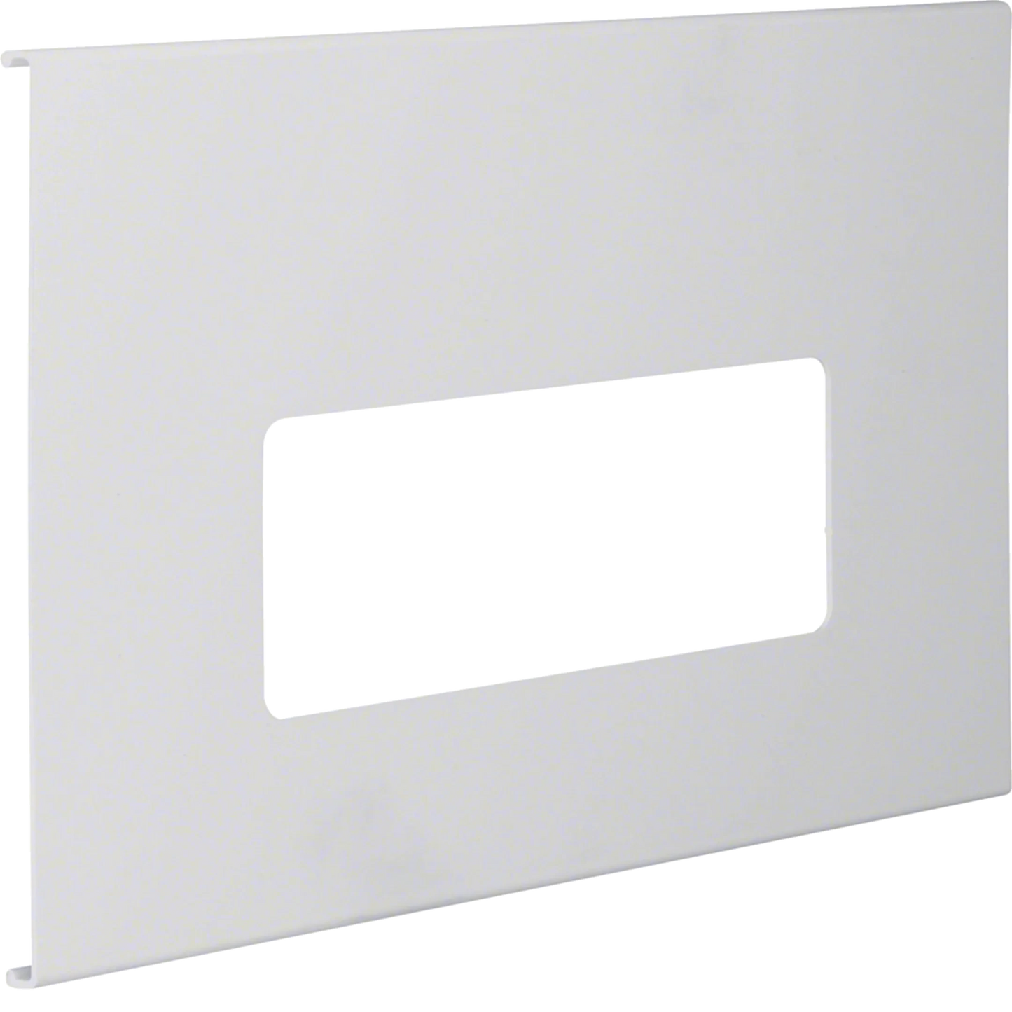 Blende 3-fach R7 für UP-Einsatz mit Rahmen PVC zu FB Oberteil 230mm lichtgrau | Hager