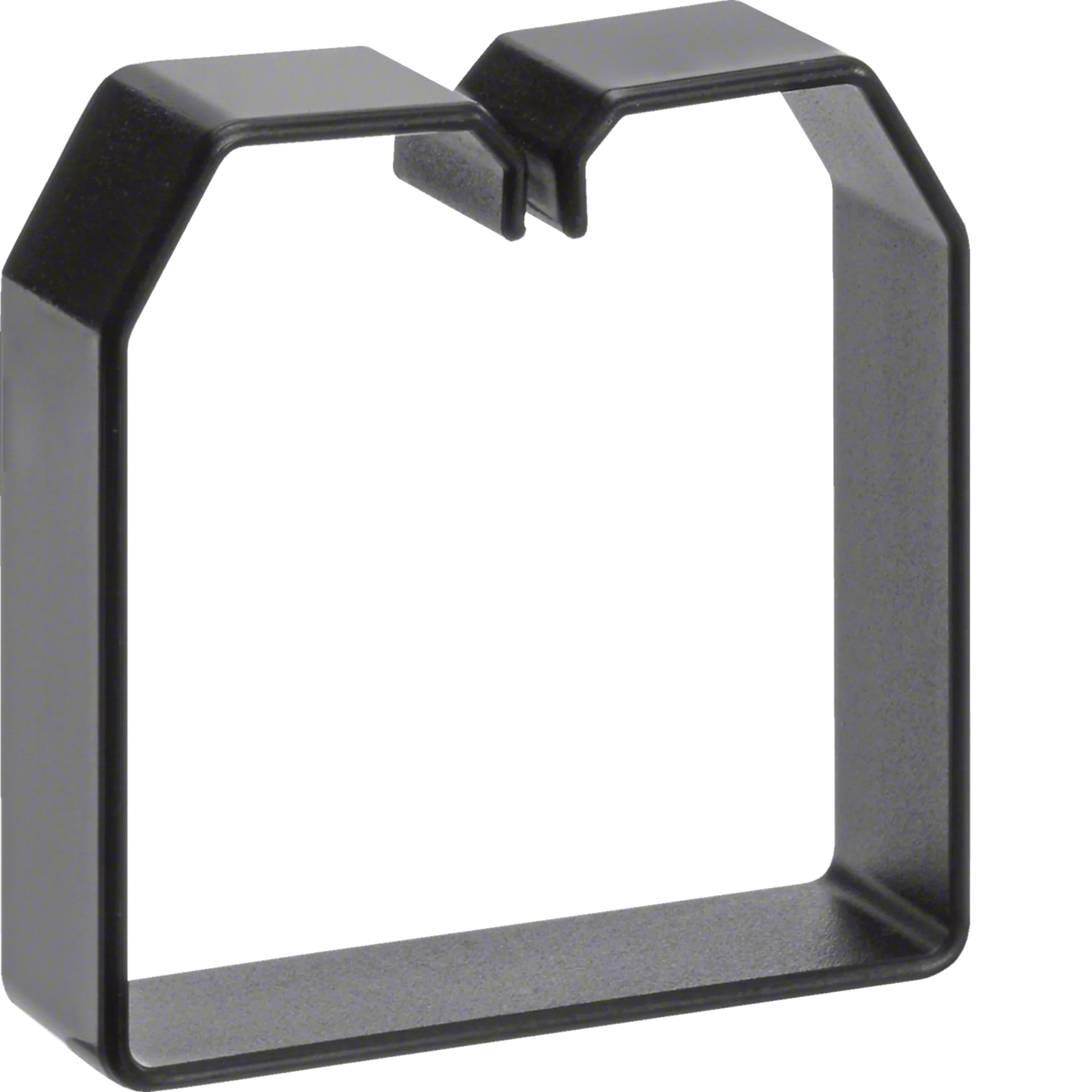 Klammer aus PVC zu Verdrahtungskanal LKG 75x75mm steingrau | Hager