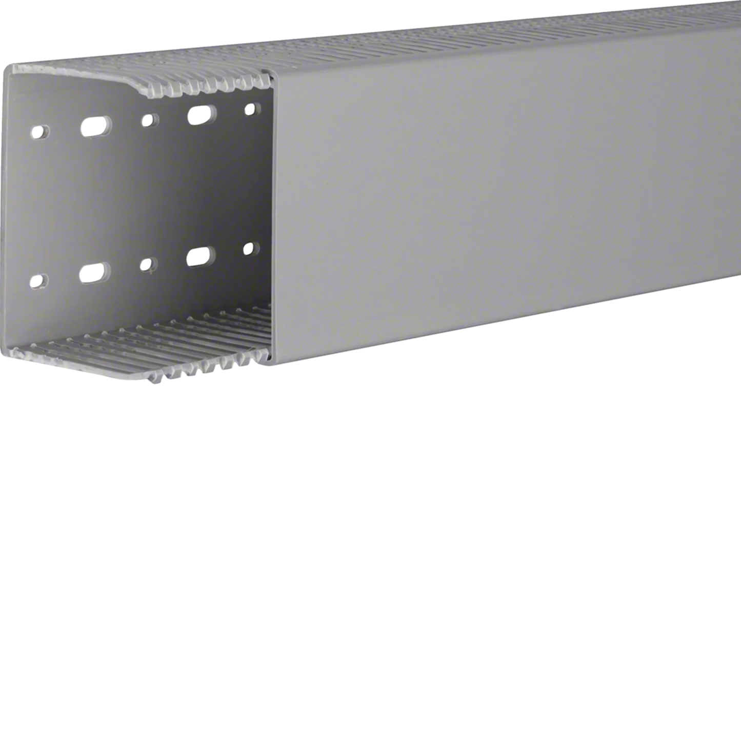 Verdrahtungskanal aus PVC LKG 75x100mm steingrau | Hager