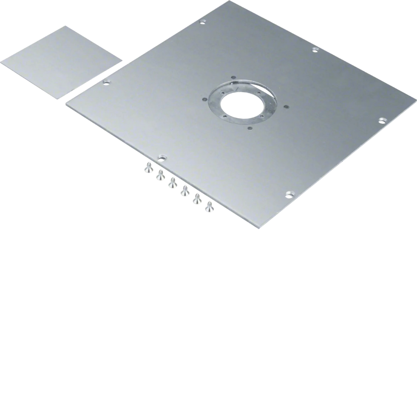 Montagedeckel für Universal-Bodendose Größe 2 gestanzt GBZ rund 50mm | Hager
