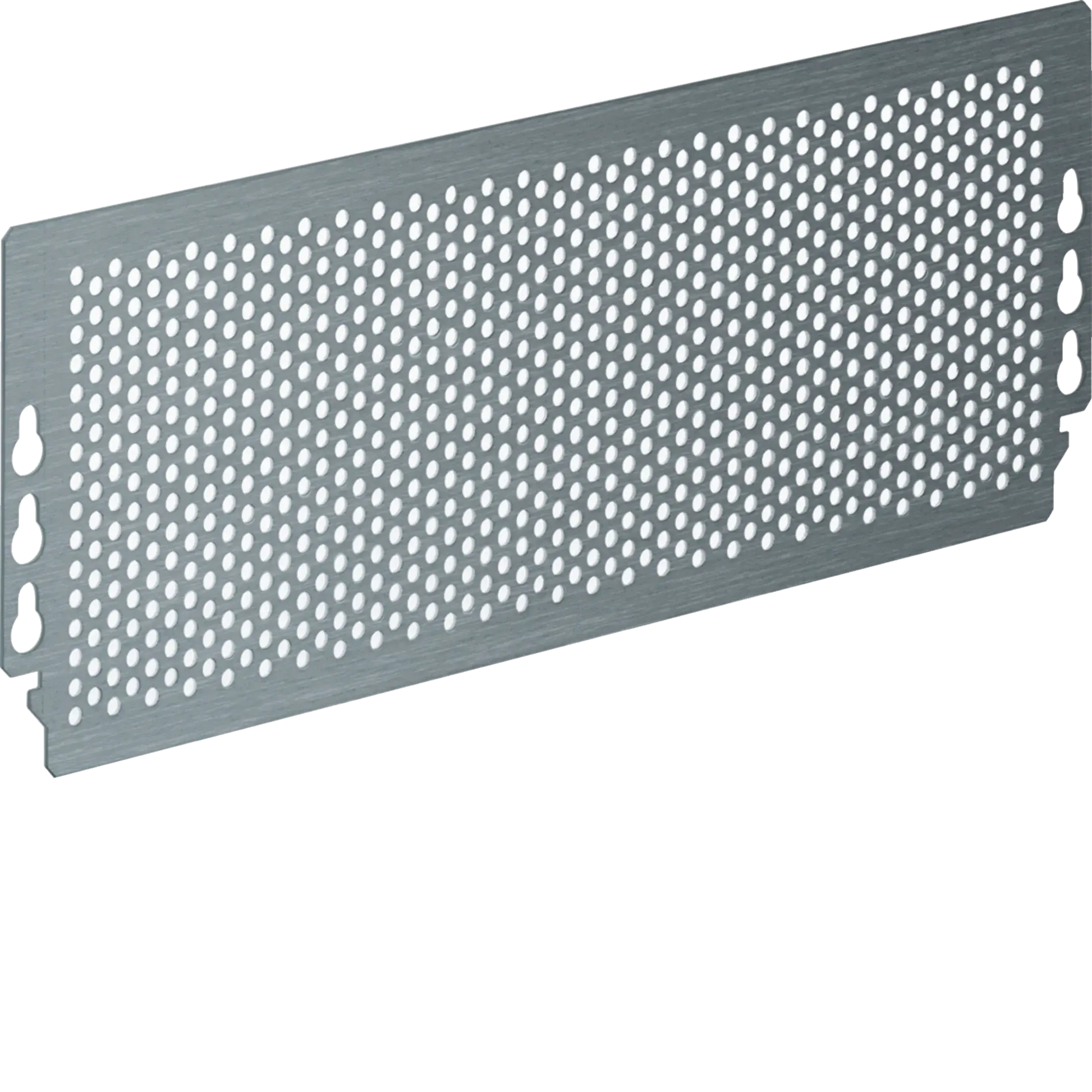 Montageplatte, volta, segmentiert, 95x265 mm, Schlüsselloch, mit Schrauben | Hager