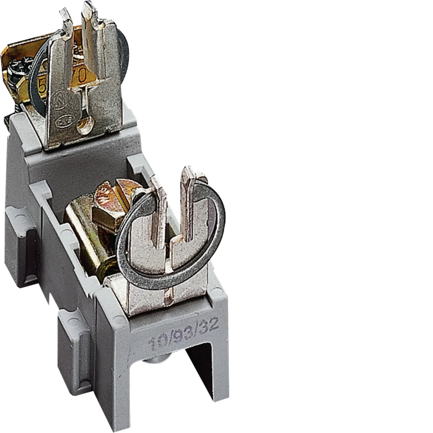 Sicherungsunterteil NH00 1x160A, mit Käfigklemme bis 70mm², Sammelschiene | Hager