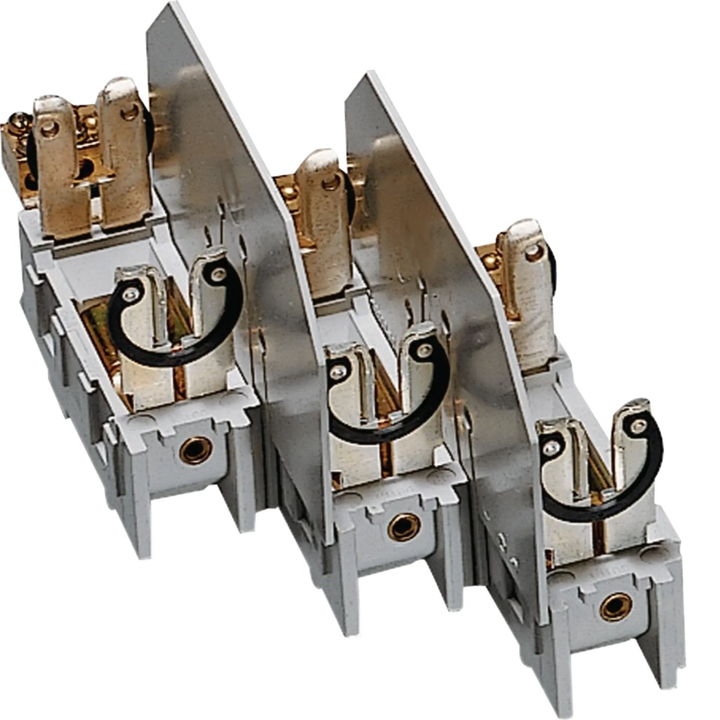 Sicherungsunterteil NH00 3x160A,mit Käfigklemme bis 70mm² für 40mm Sammelschiene | Hager