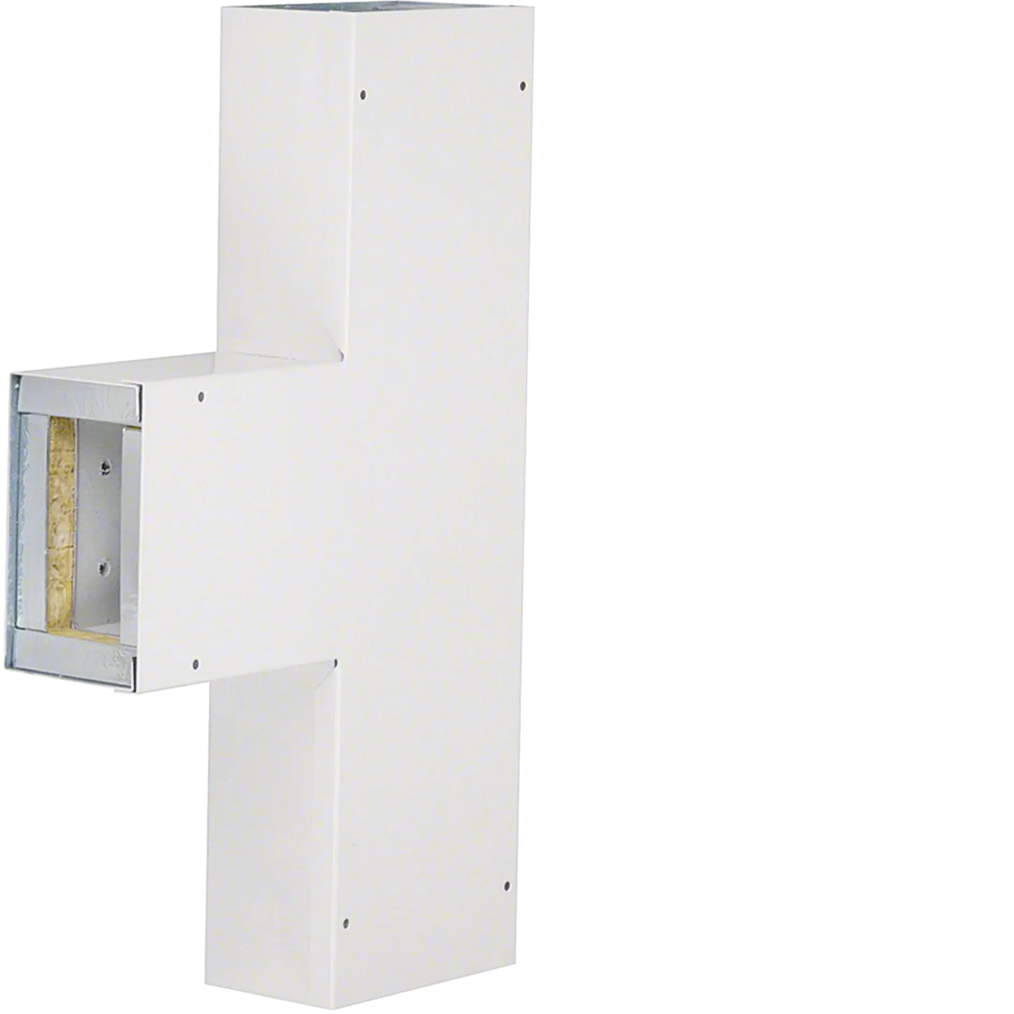 T-Stück zu Brandschutzkanal FWK 3E Funktionserhalt E30 50x110mm verkehrsweiß | Hager