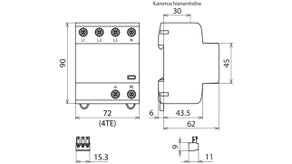 DEHN Kombiableiter 941316 DEHNshield DSH B TT 255 FM TT/TN S | Dehn