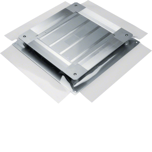 Universal-Bodendose mit Bodenblech Größe 2 428x428x(50-80)mm | Hager
