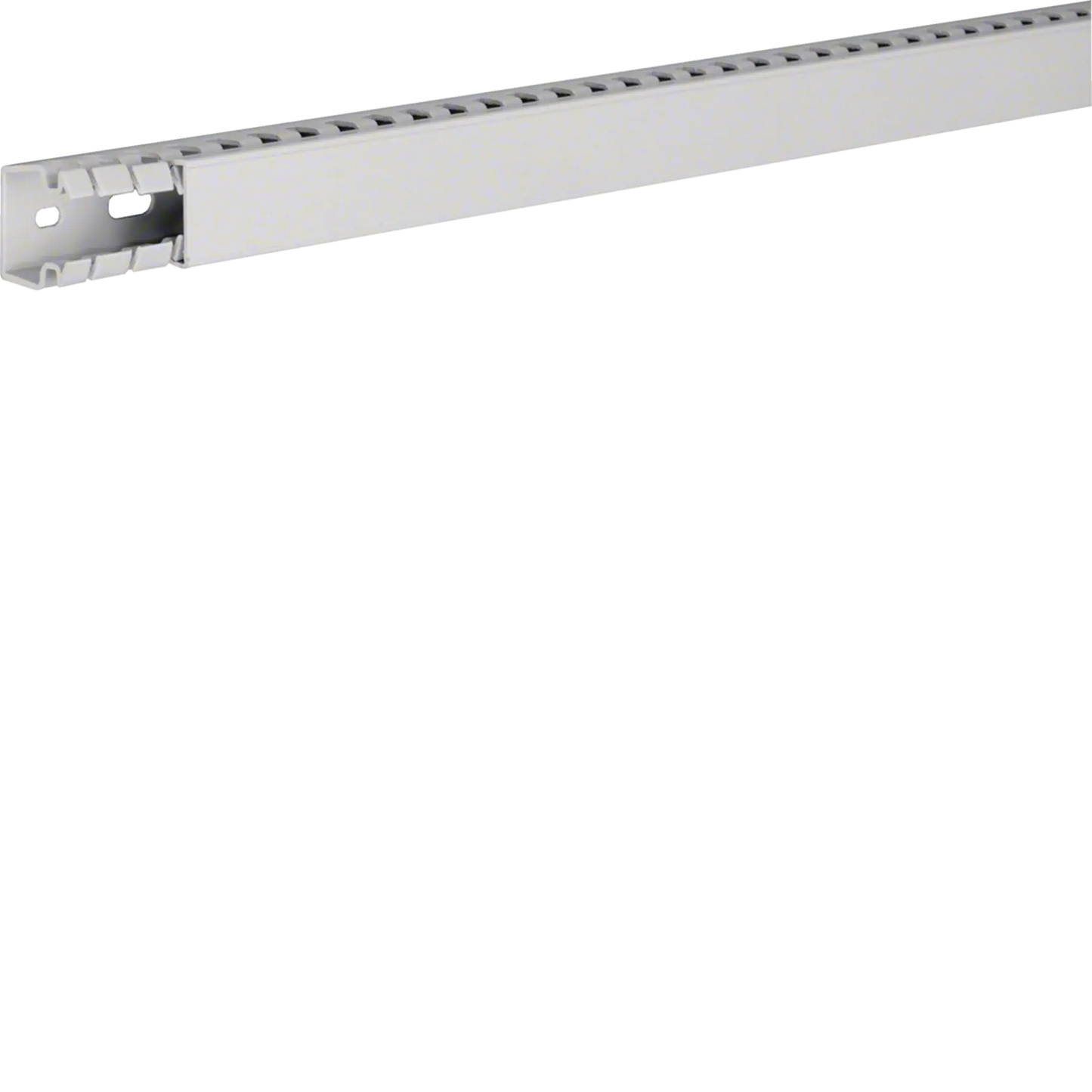 Verdrahtungskanal aus PC/ABS halogenfrei HA7 25x25mm lichtgrau | Hager