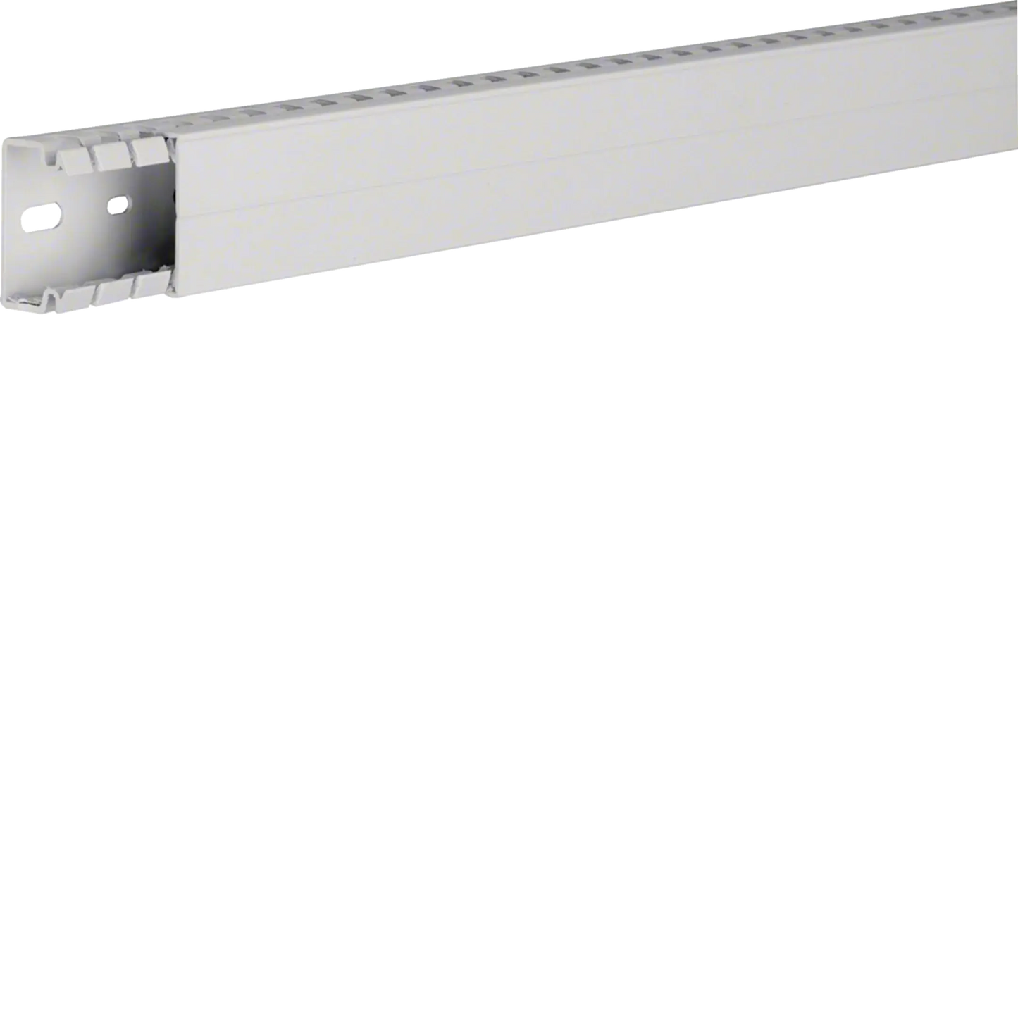 Verdrahtungskanal aus PC/ABS halogenfrei HA7 25x40mm lichtgrau | Hager