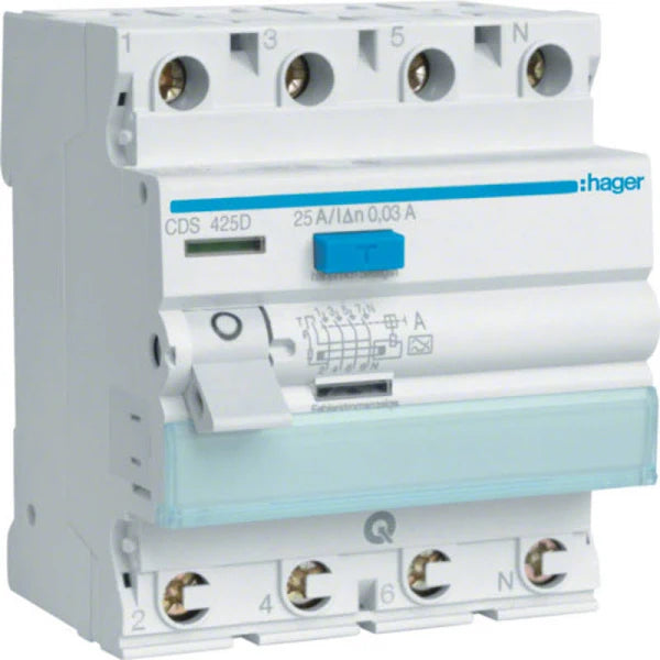 Hager FI-Schutzschalter CDA425D