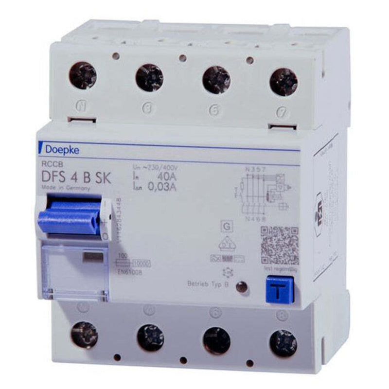 Doepke DFS 4 040-4/0,03 B SK- Typ B FI Schalter, 4 Doepke - ismailkar.de