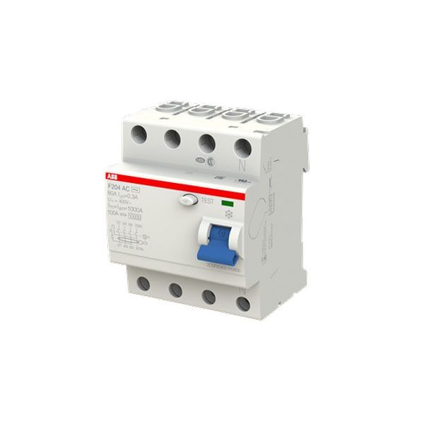 FI Schalter ABB F204A-80/0,3 4pol. 80A 300mA 2CSF204101R3800 | ABB