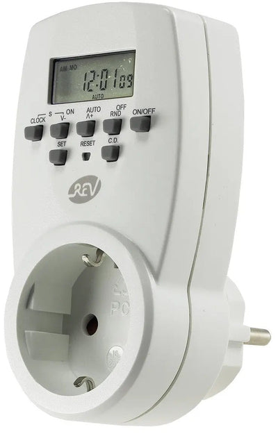 digitale Wochen-Zeitschaltuhr 230V/1800W | Chilitec