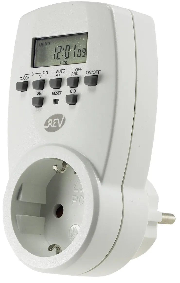 digitale Wochen-Zeitschaltuhr 230V/1800W | Chilitec