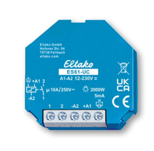 Eltako Stromstossschalter ES61-UC 1 Schließer 8..230V UC - Ismailkar