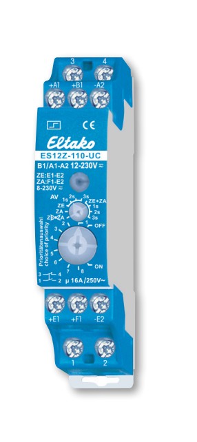 Eltako Stromstossschalter ES12Z-110-UC 8..230V UC 1S+1Ö - Ismailkar