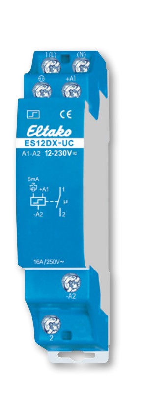 Eltako Stromstossschalter elektronisch ES12-DX-UC Duplex-Technologie - Ismailkar