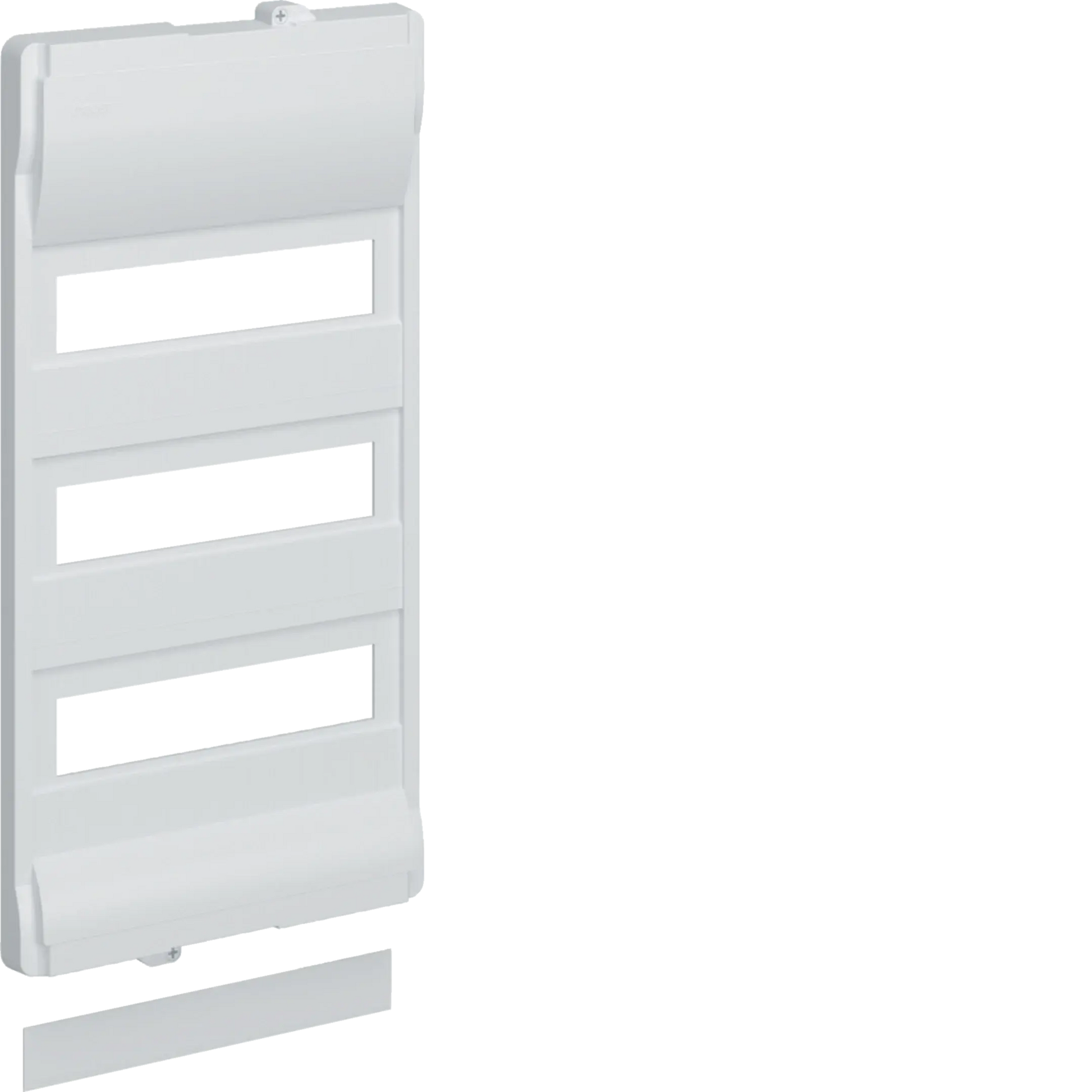 Abdeckung, volta, hybrid, für 36 PLE Stromkreisverteiler | Hager