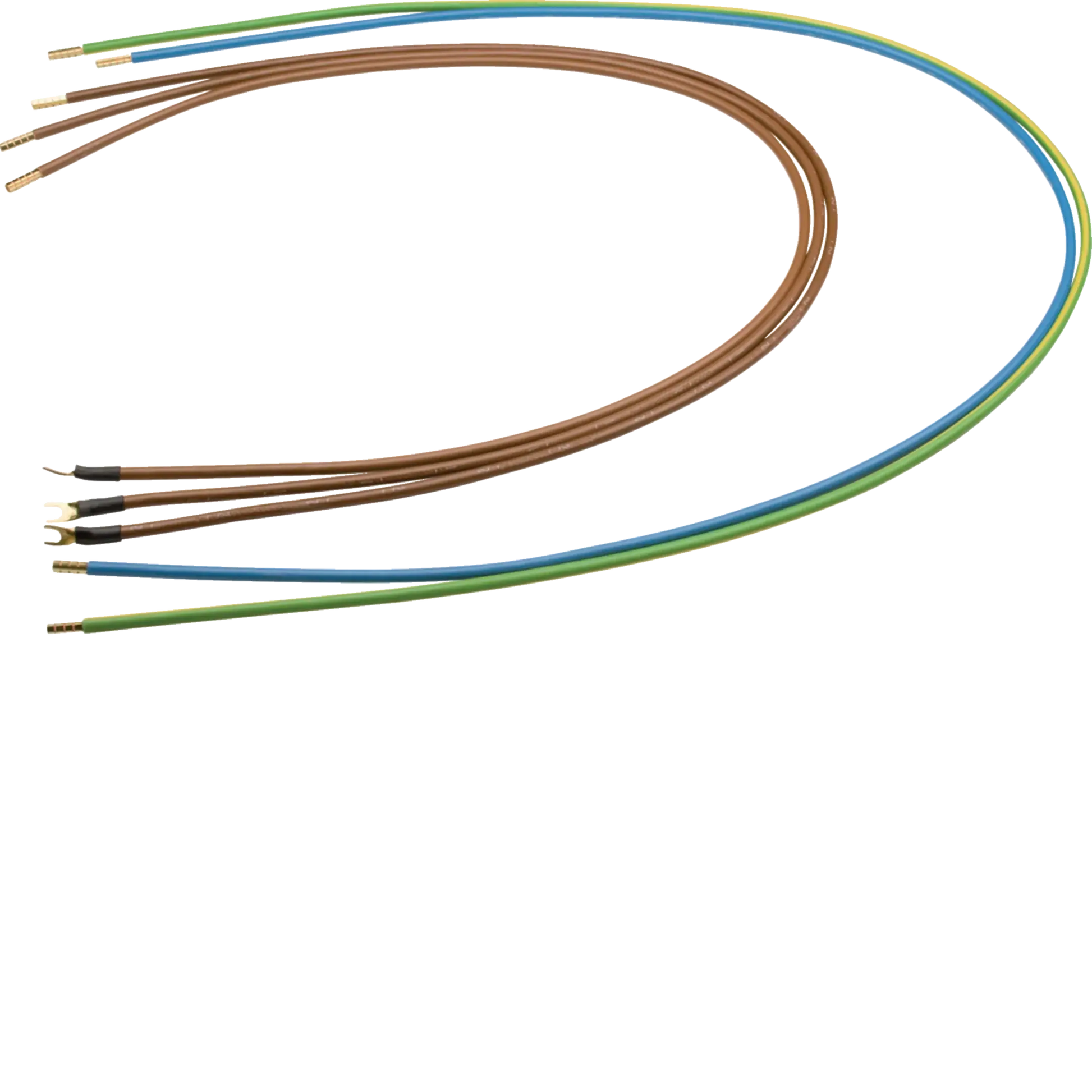 Abgangskabelbaum, univ.Z, 10mm², 5P, L1,2,3,N, PE=950, 950, 950, 1200, 1250, H/G | Hager