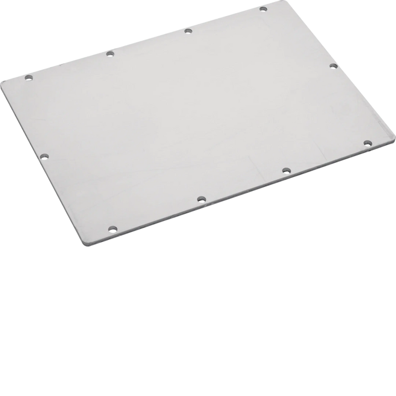 Aluflansch 5mm IP40 298x200 (BxT) | Hager