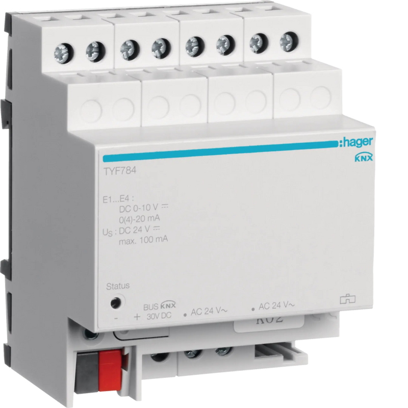 Analogeingang 4fach REG KNX | Hager