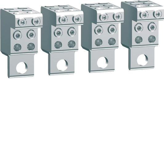 Anschlussklemmen P160 Anbau Cu/Al 4P 6x4-25mm² | Hager