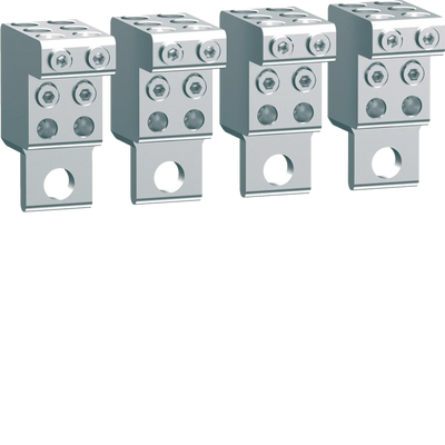 Anschlussklemmen P160 Anbau Cu/Al 4P 6x4-25mm² | Hager