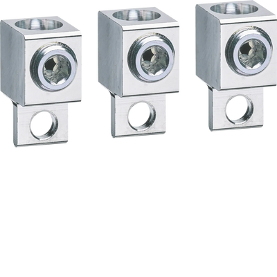 Anschlussklemmen P160 M8-Anschluss Cu/Al 3P 1x35-120mm² | Hager