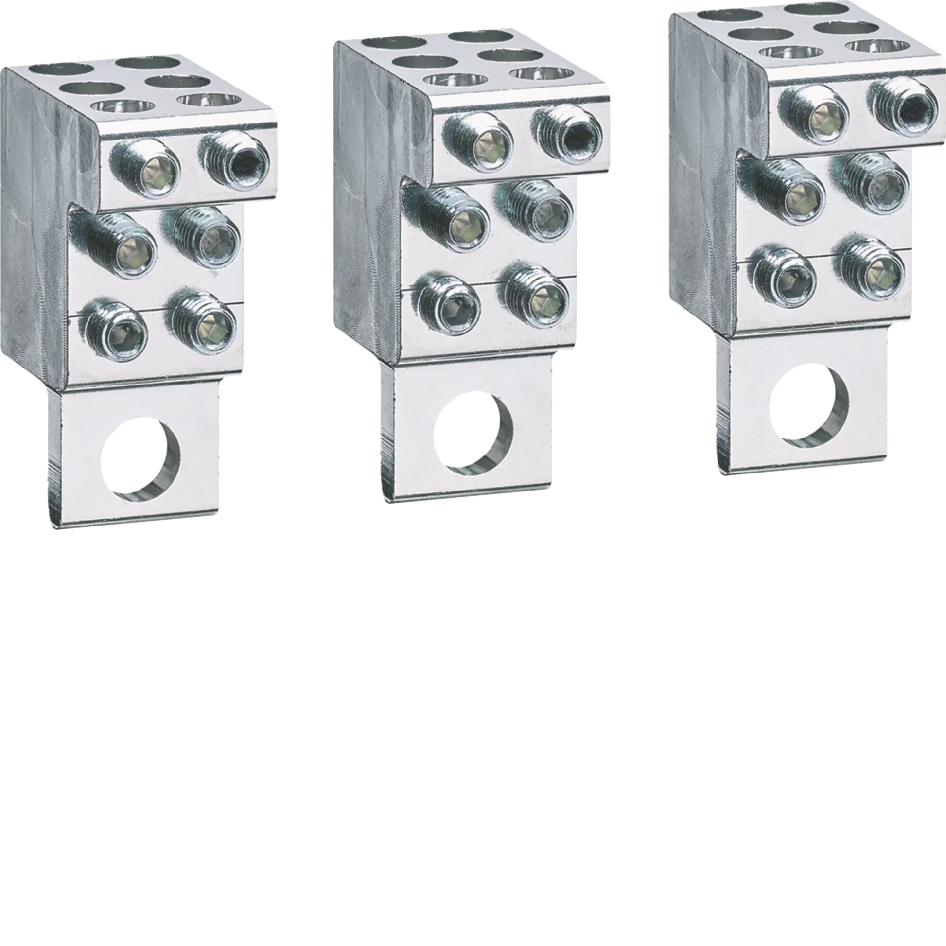 Anschlussklemmen P160 M8-Anschluss Cu/Al 3P 6x4-25mm² | Hager